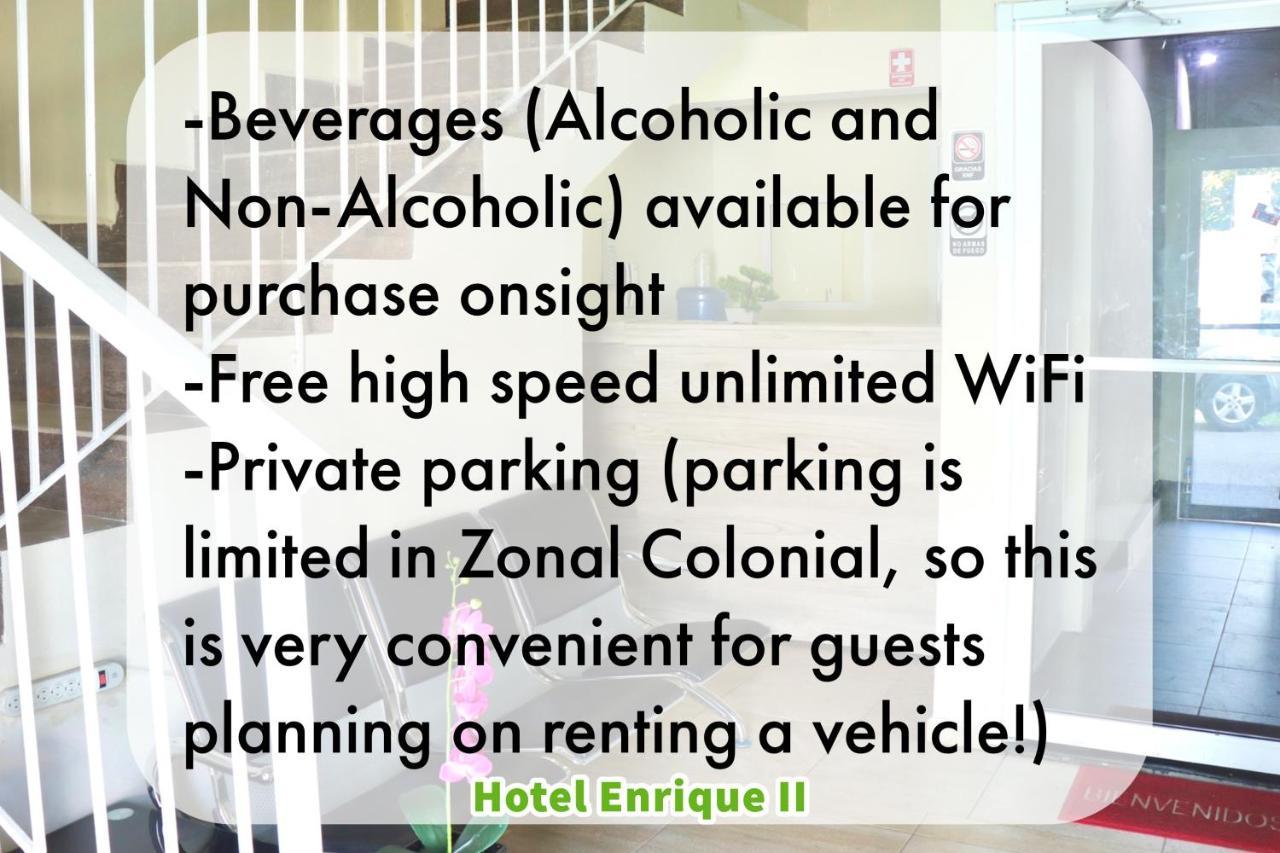 Hotel Enrique II Zona Colonial Vista Al Malecon Santo Domingo Luaran gambar